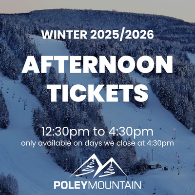 Lift Ticket Afternoon-Student 11-17