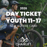 Day Chairlift  Access Ticket  Youth 11-17