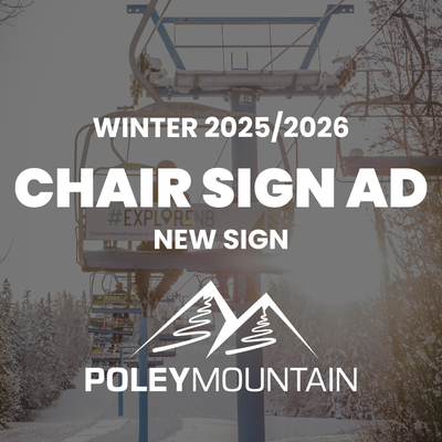 New Chair Sign Ad