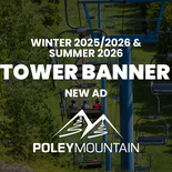 New Triple Chair Tower Banner